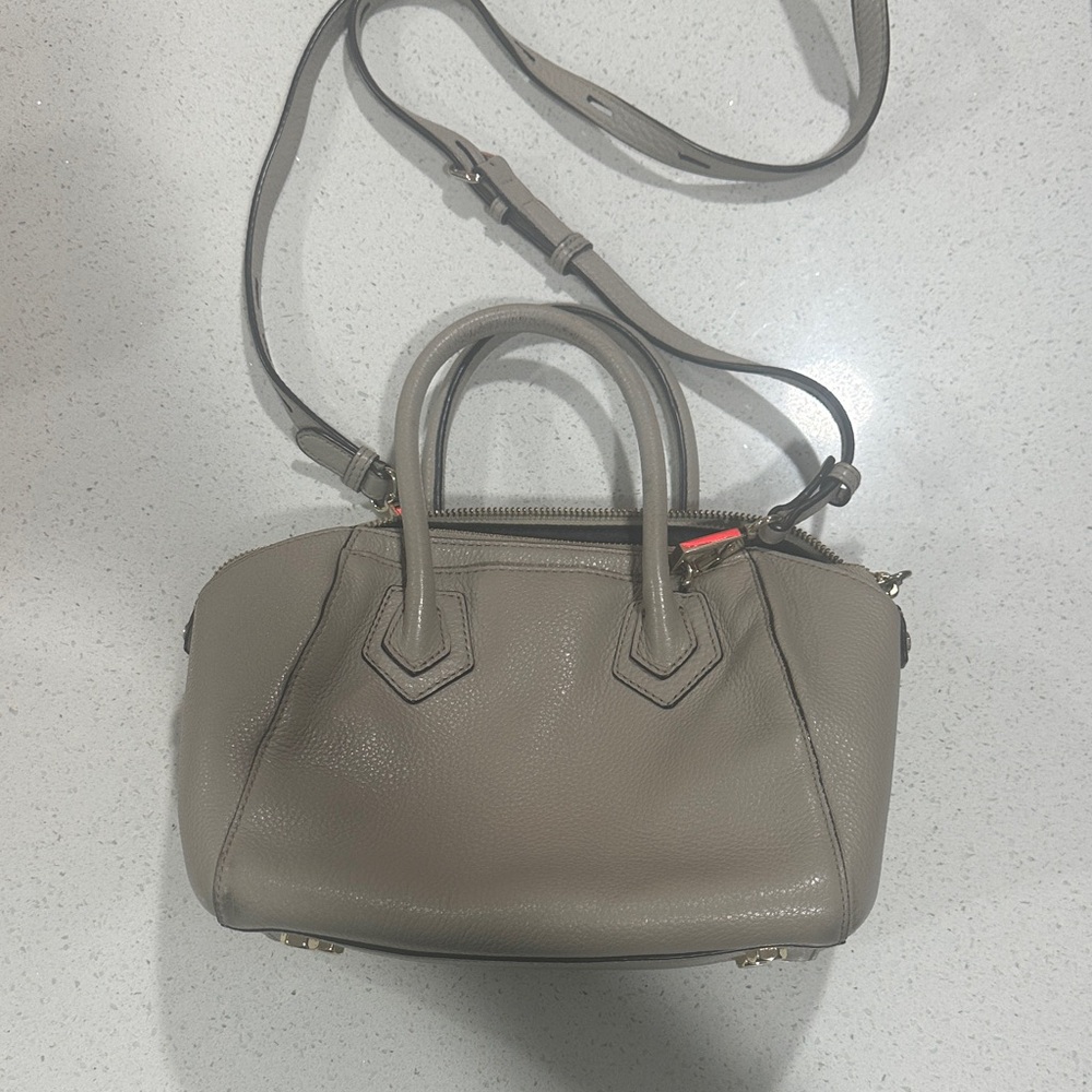 Rebecca Minkoff Taupe Leather Handbag/Crossbody